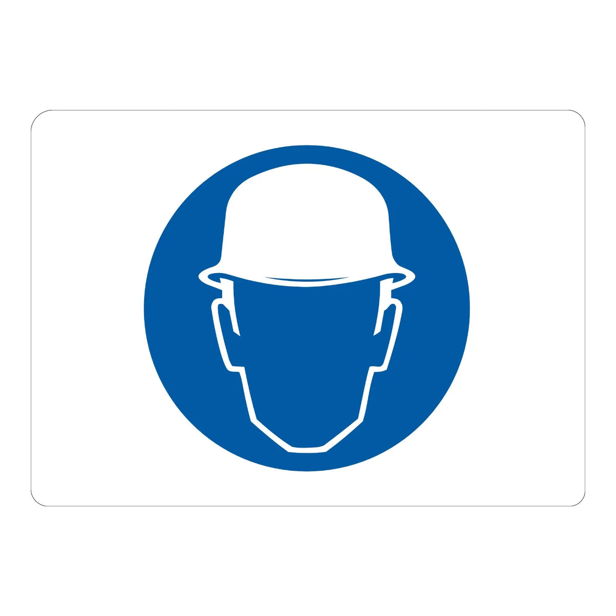 Hard Hat Head Protection Symbol