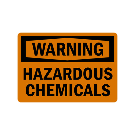 OSHA Warning: Hazardous Chemicals