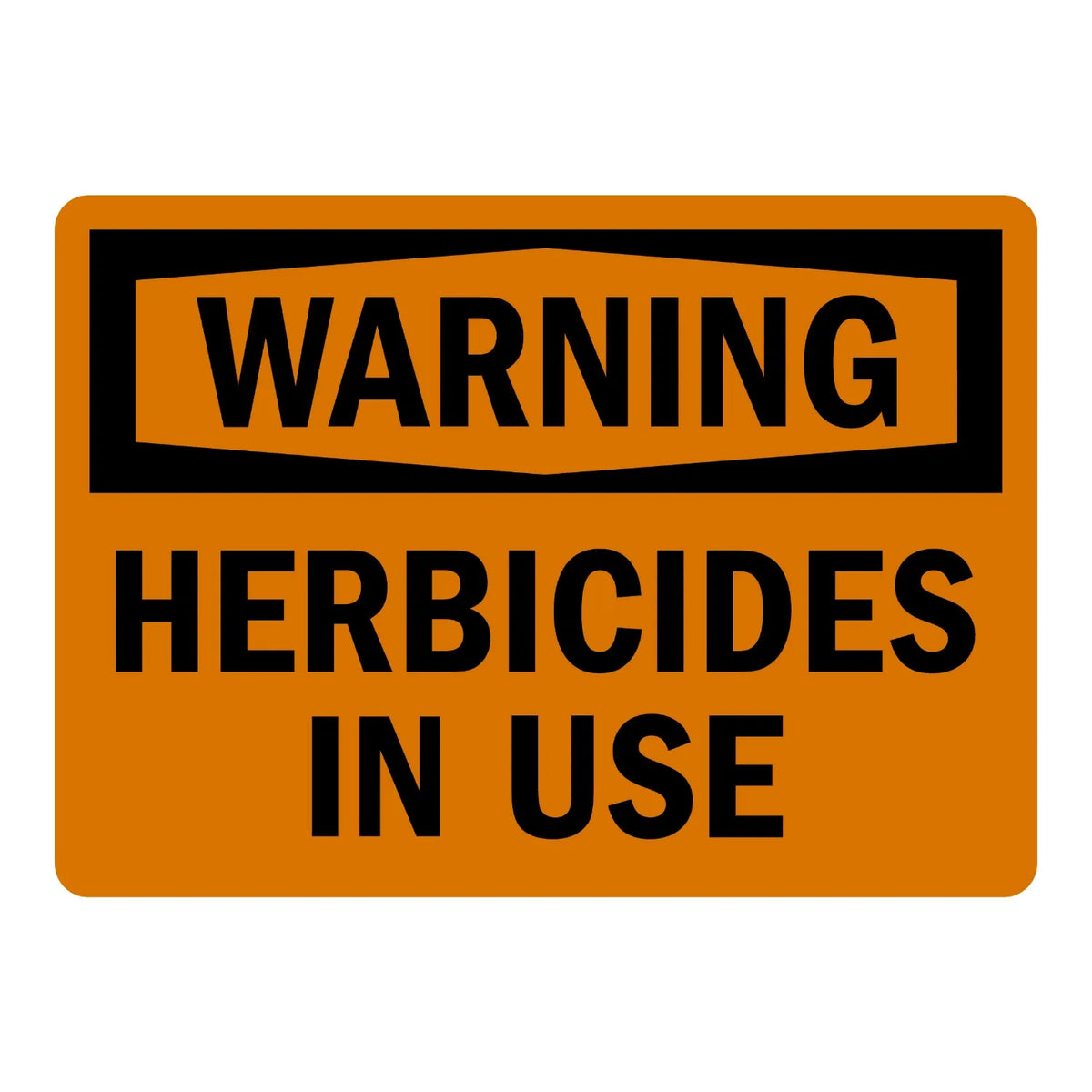 OSHA Warning: Herbicides in Use