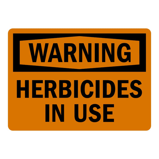 OSHA Warning: Herbicides in Use