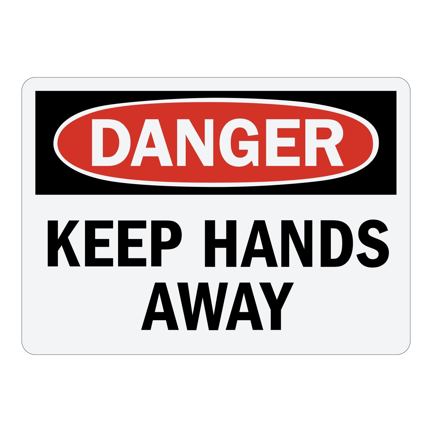 OSHA Danger: Keep Hands Away