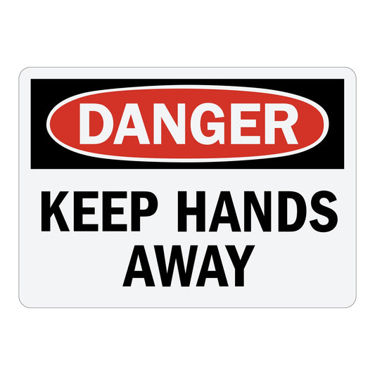 OSHA Danger: Keep Hands Away
