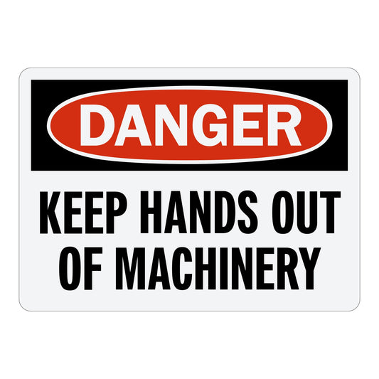 OSHA Danger: Keep Hands Out Of Machinery