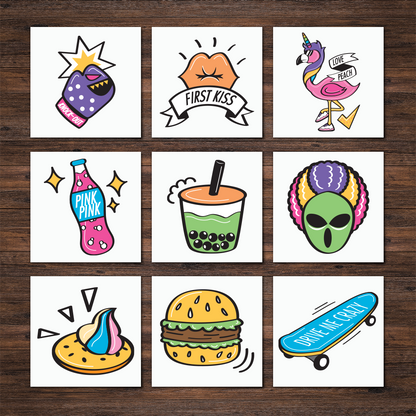 Kiss Cut Stickers