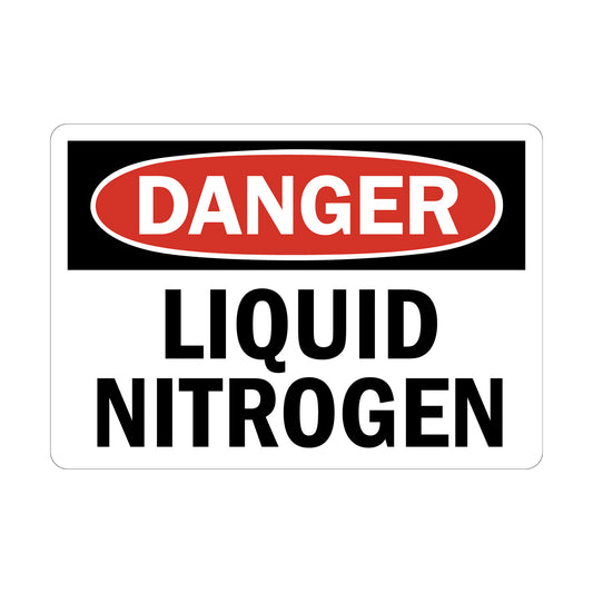 OSHA Danger: Liquid Nitrogen