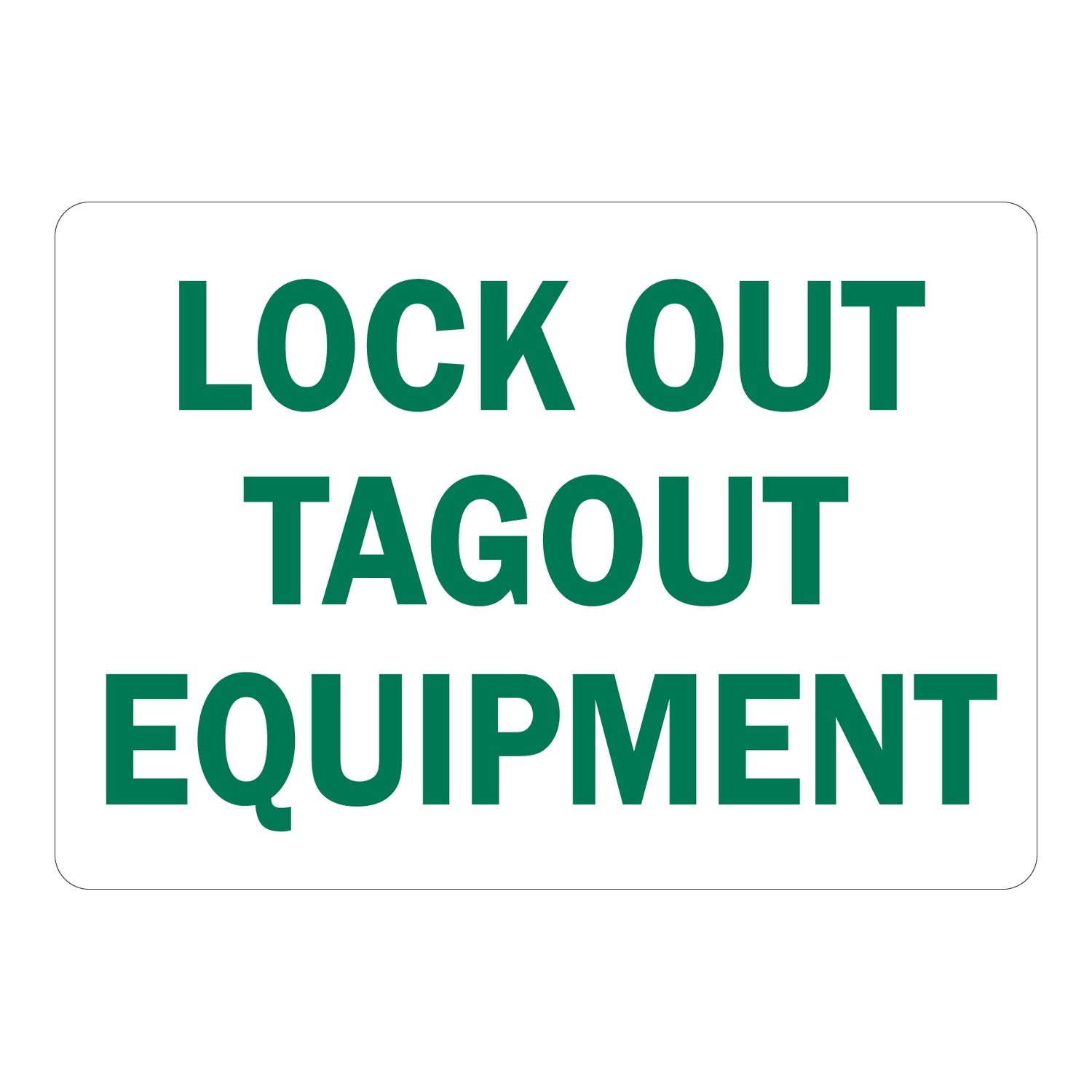 Lockout Tagout Equipment