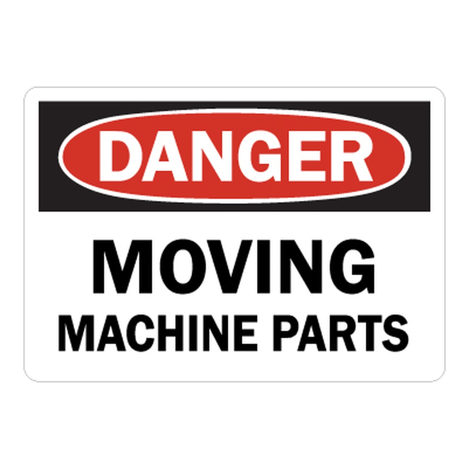 OSHA Danger: Moving Machine Parts