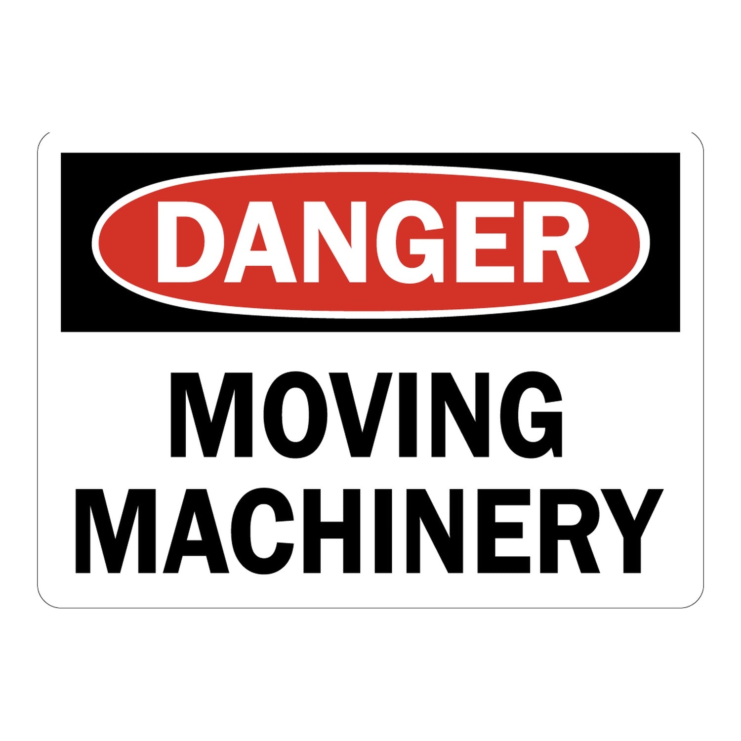 OSHA Danger: Moving Machinery