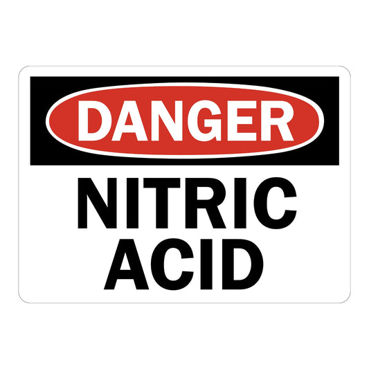 OSHA Danger: Nitric Acid