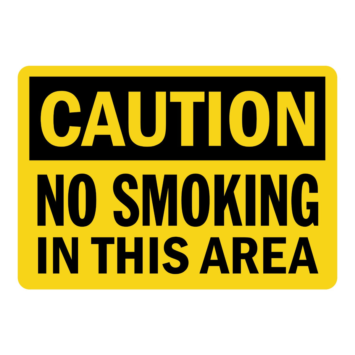 Caution: No Smoking in This Area