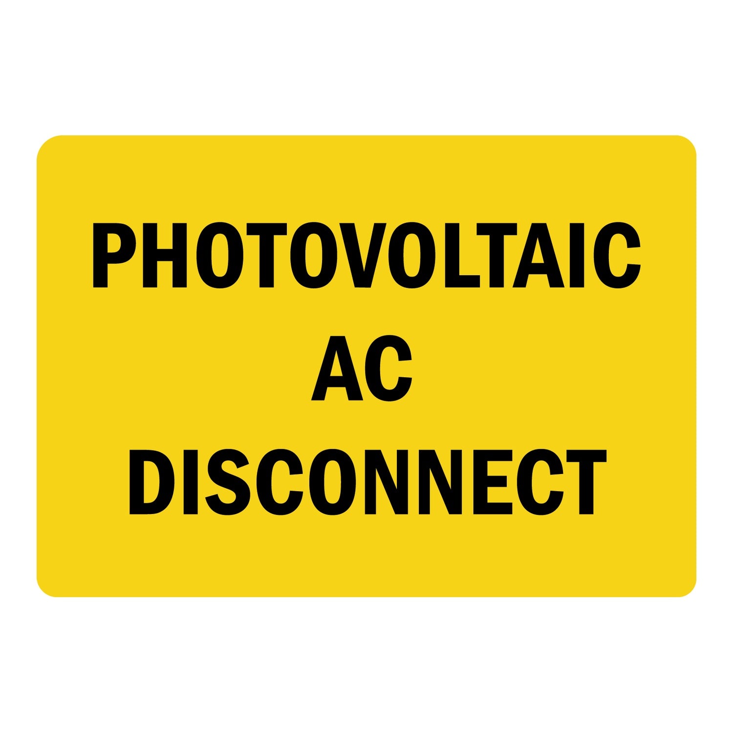 Photovoltaic AC Disconnect