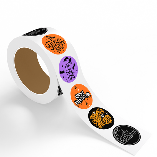 Happy Halloween Assorted Stickers