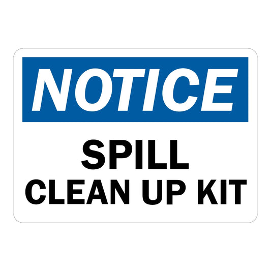 OSHA Notice: Spill Clean Up Kit