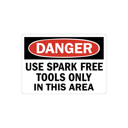 OSHA Danger: Use Spark Free Tools Only In This Area