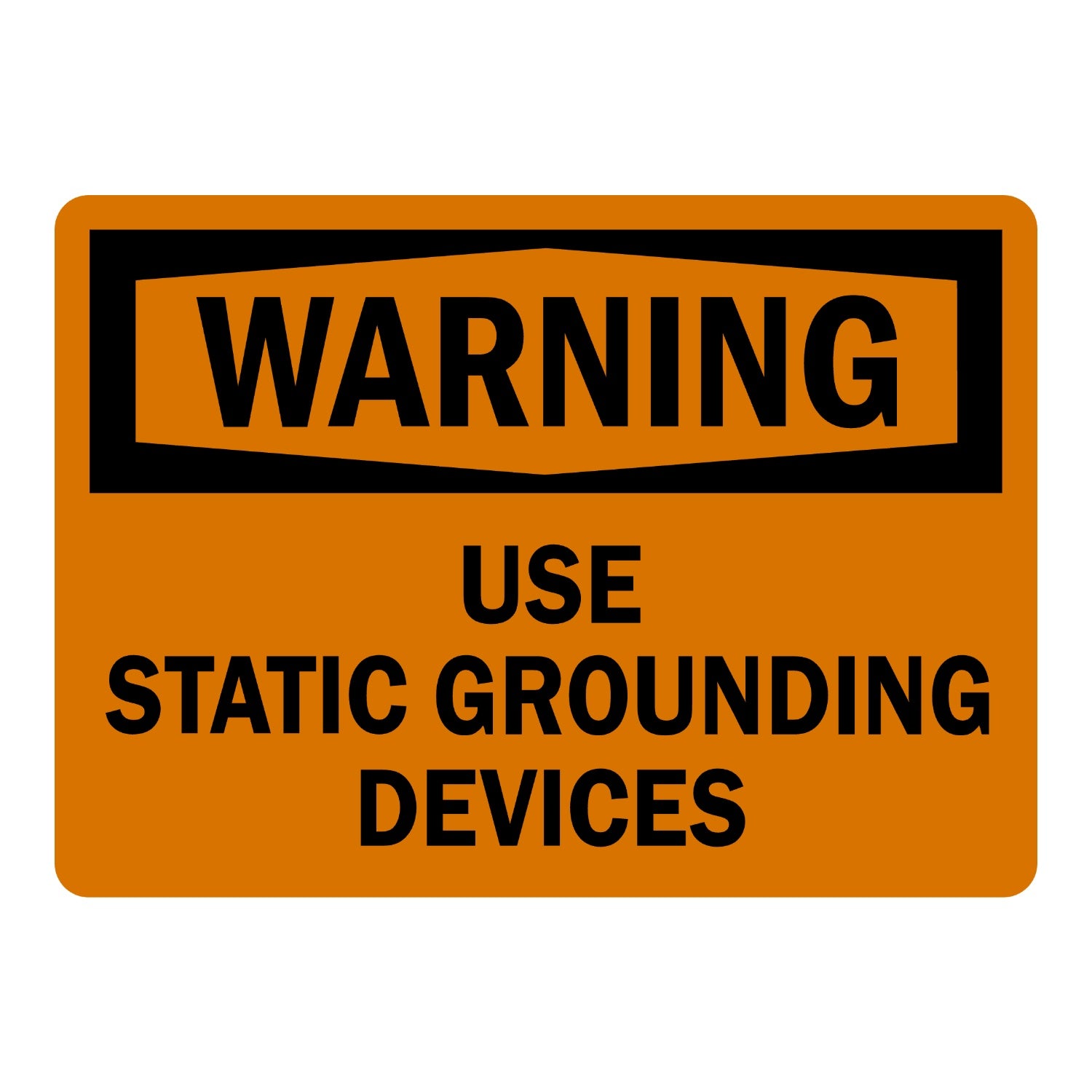 OSHA Warning: Use Static Grounding Devices