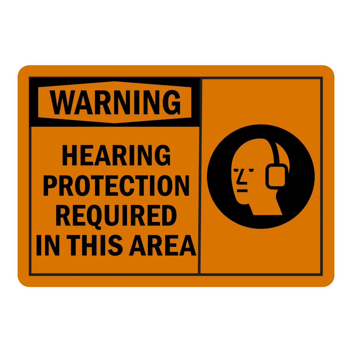 Warning: Hearing Protection Required in This Area (With Graphic)