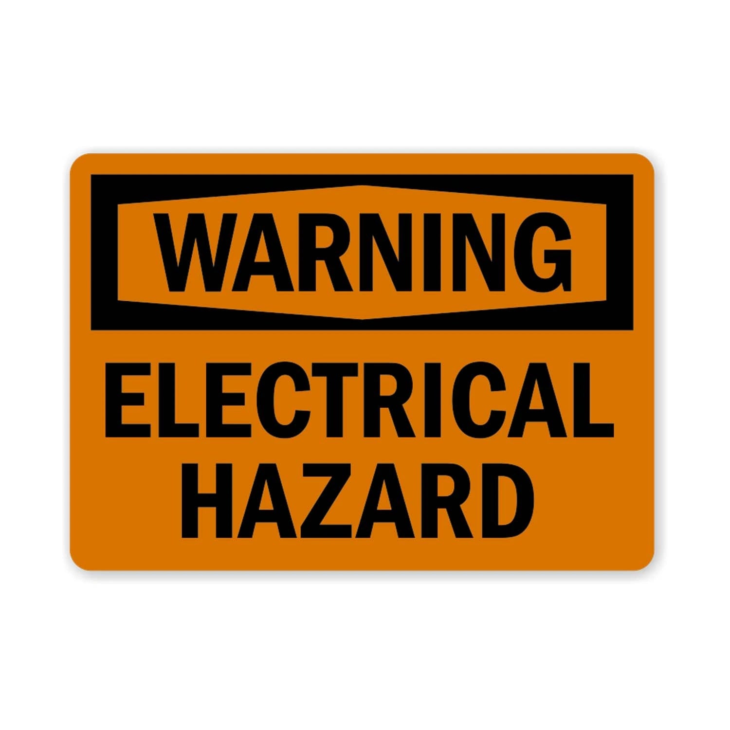 OSHA Warning: Electrical Hazard
