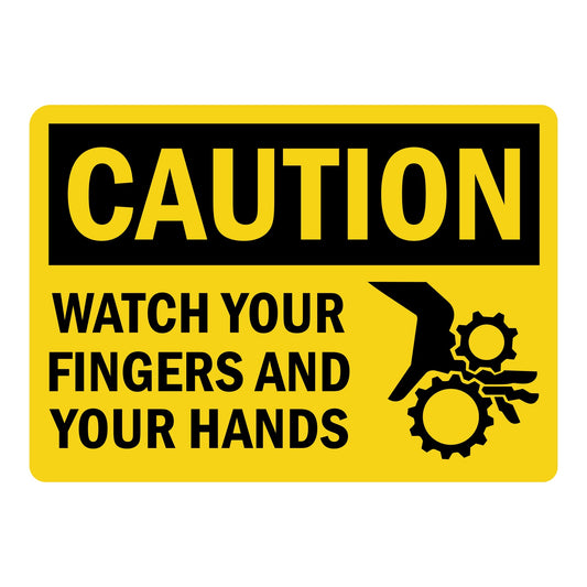 OSHA Caution: Watch Your Fingers And Your Hands
