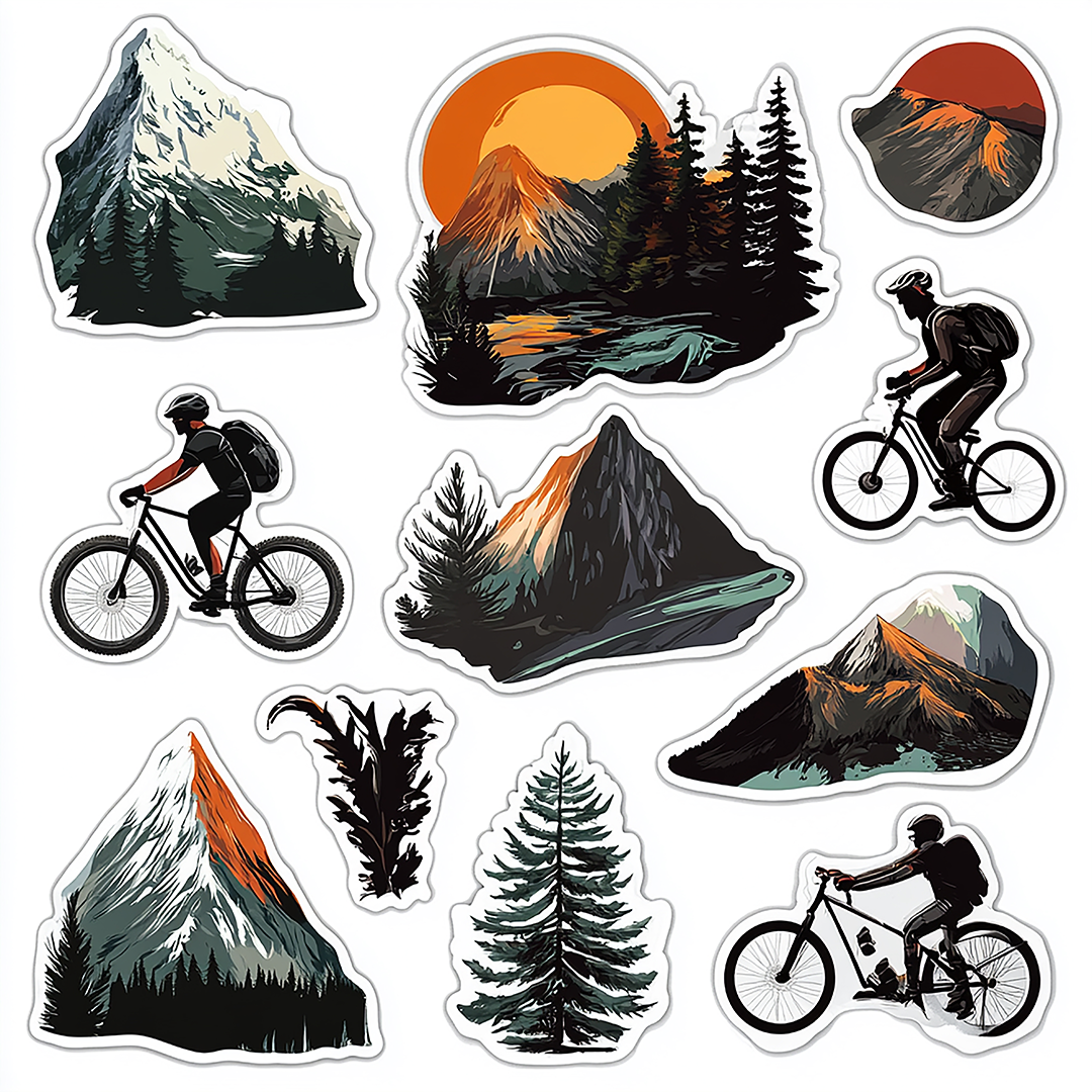 Custom Shape Vinyl Stickers
